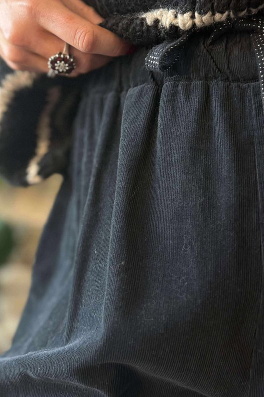 Stanley Baby Cord Jogger Black /10=